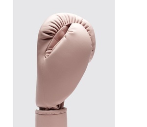 Customized Fly Superloop Pro X2 Dusty Pink MMA Boxing <b>Gloves</b> Real Cowhide Leather Sanda Full Finger Adjustable Wrist Strap - Product Image 3