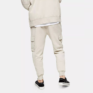 Ensemble de sport personnalisable 2 pièces pour homme : survêtement cargo décontracté et jogging patchwork avec sweat à capuche pour les sports d'hiver - Product Image 4