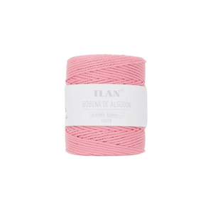 Cordel de algodón rosa de 2 mm, 250 g, para la elaboración de atrapasueños - Product Image 1