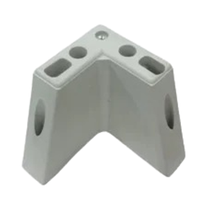 Pied de réfrigérateur en PVC blanc en forme de L de qualité supérieure - Product Image 1