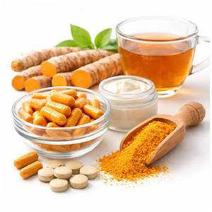 Poudre d'extrait de curcuma de qualité alimentaire, ingrédient botanique à base de plantes, fournisseur et exportateur en gros à prix réduit - Product Image 4