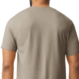 เสื้อยืดผู้ชาย Men Slate CVC ผ้าคอตตอนผสมเนื้อนุ่ม คอกลม แขนสั้น ระบายอากาศได้ดี เหมาะสำหรับใส่ทุกวัน รับสั่งทำ - Product Image 6