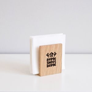 Versatile wooden tissue holder case multiuse napkin box for dining table bathroom organizer decor accessory - Product Image 2