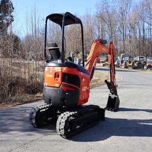 Nouvelle pelle sur chenilles Kubota U27-4 en stock, poids opérationnel de 8 tonnes, accessoires de 1 à 5 tonnes inclus, construction - Product Image 1