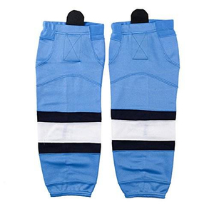 Cycling <b>Leg</b> <b>Warmers</b> White Navy Yellow Stripe Breathable Knitted Spandex Polyester Adult Summer Sports Socks - Product Image 6