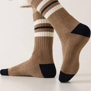 Premium Polyester & Spandex Breathable <b>Men's</b> Athletic Sports Casual Wear <b>Compression</b> & Fashion <b>Socks</b> OEM/ODM Custom - Product Image 2