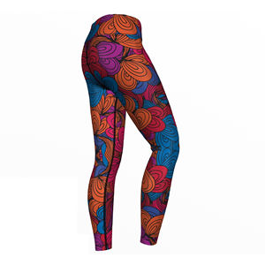 Latest Style OEM Design Fitness Running Wholesale Price Women <b>Legging</b> Factory Made Solid <b>Pattern</b> Top High Quality Yoga <b>Legging</b> - Product Image 2