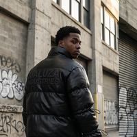 Veste matelassée à capuche pour homme en toile, légère, écologique, respirante, imperméable, coupe-vent, pour l'extérieur, personnalisable OEM