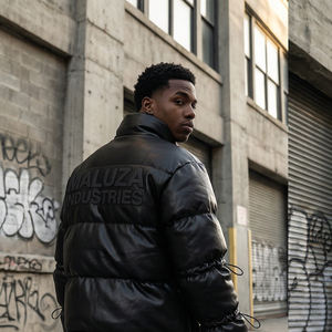 Chaqueta Acolchada con Capucha para Hombre, Estilo Plumón, Ligera, Cálida para Invierno, Impermeable, Resistente al Viento, para Exteriores, OEM Personalizado - Product Image 6