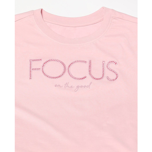 T-shirt court à manches courtes en coton doux avec broderie unique, t-shirts pour femmes brodés sur mesure, coton 200 GSM - Product Image 6