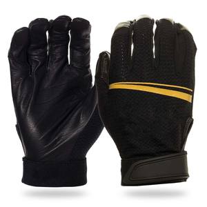 Gants de frappe de baseball et de softball en cuir de cabretta de mouton avec logo personnalisé, poignet élastique long, pour adultes et jeunes - Product Image 5