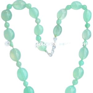 สร้อยคอหินอาเกตสีดำทรงเหลี่ยมทำมือตามหลักฮวงจุ้ยโดยสำหรับ - Product Image 2