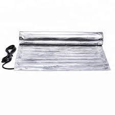 Alfombra calefactora eléctrica de lámina, comúnmente instalada debajo de laminado, vinilo, madera contrachapada o alfombra para proporcionar calefacción radiante. - Product Image 6