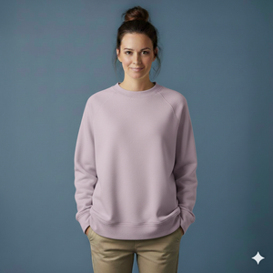 Womens Fashion Forward Oversized Mockneck Pullover <b>Top</b> with Comfortable Fit and Contemporary Casual Design - Product Image 1