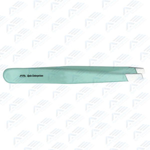 Pinzas para cejas profesionales de acero inoxidable, instrumentos de belleza, cuidado de belleza - Product Image 3