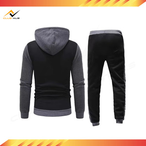High Sale Custom Unisex Soccer Track Suit Logo Zip Breathable Autumn Lightweight <b>Polyester</b>/Cotton Jogging <b>Hoodies</b> Solid - Product Image 5