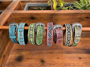 Nueva Llegada de Cuero Genuino con Hebilla de Aleación, Cinturones de Cuentas de Cuero Hechos a Mano, Moda Occidental, Nuevos Cinturones para Hombres y Mujeres - Product Image 6