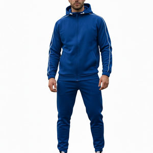 Conjunto Deportivo para Hombre, con Capucha, Sólido, Casual, de Invierno, Poliéster/Algodón, Reversible, Transpirable y Ligero |   Entrenamiento Deportivo, Gimnasio, Correr | - Product Image 1