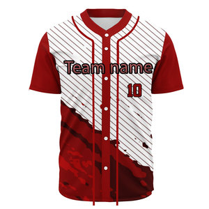 Custom Men Women <b>Baseball</b> Jersey Breathable Plus Sized <b>Baseball</b> <b>Tee</b> Shirt Sublimation Printing <b>Baseball</b> Uniform OEM Serviced - Product Image 5