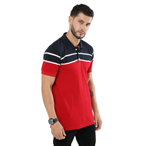 Vente flash - Polo personnalisé pour homme - 100% polyester - Avec poche zippée - Séchage rapide - Manches courtes - Polo de sport - Golf - Respirant - Product Image 1