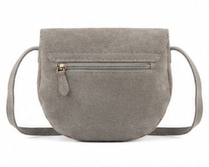 Bolso Bandolera de Cuero de Ante Premium Estilo Bohemio Vintage para Mujer, con Solapa de Diseño y Correa Ajustable - Product Image 3