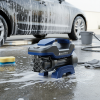Laveuse de voiture portable haute pression 3000W avec moteur en cuivre et aluminium pour lavage automatique