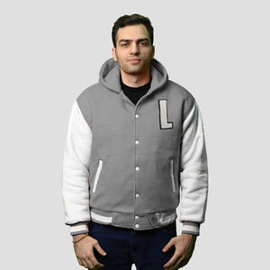 Chaqueta Bomber de Mezclilla Estándar Personalizada para Hombre y Mujer, con Logotipo Bordado, Cuello Alto, Reversible, Resistente al Viento, Transpirable y con Revestimiento de Alta Calidad - Product Image 1