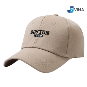 Gorra de Béisbol Bordada con Logotipo Personalizado, Unisex, Ajustable, de 6 Paneles, de Sarga de Algodón, Estilo Casual - Product Image 1