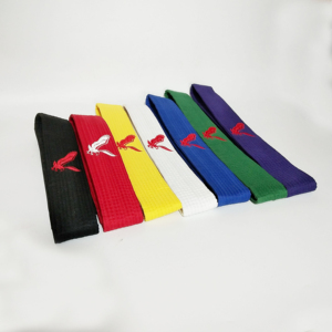 Cinturones de Karate Kyokushinkaikan de 4.5cm, Cinturones Negros de Artes Marciales para Taekwondo, Judo, Aikido, Jiu-Jitsu, con Bordado Personalizado, Spandex/Poliéster - Product Image 6