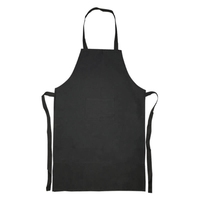 Celemek Sederhana Ringan dan Bernapas dengan Satu Kantong, Tali Leher yang Dapat Disesuaikan, Dapat Dicuci dengan Mesin, Terbuat dari Katun untuk Memasak, Rumah, Hotel, dan Penggunaan Sehari-hari.