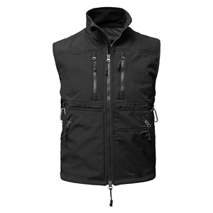 Chaleco Transpirable de Softshell para Entrenador de Perros, Unisex, para Deportes al Aire Libre, Ajustable, Resistente al Viento, Impermeable, Ecológico, Talla Grande - Product Image 1