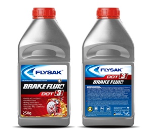 Líquido de Frenos <span class=keywords><strong>DOT</strong></span> <span class=keywords><strong>4</strong></span>, Envase de Plástico de 250ml/350ml/500ml/1L, Caducidad de 5 Años, Uso Automotriz - Product Image 1