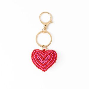 Artistic Seed Beads Keychain Beaded Embroidery Pattern Decorative Beaded Embroidery Keychain Seed Beads Craft - Product Image 6