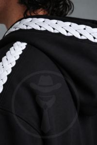 Conjunto Deportivo Negro de Dos Piezas para Hombre, Sudadera con Capucha Informal y Pantalones Deportivos, Ropa Deportiva Cómoda para Entrenamiento y Uso Diario - Product Image 4