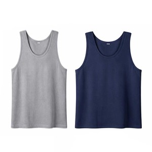 Camiseta sin Mangas al por Mayor, 100% Algodón, Camiseta Deportiva Lisa para Hombre, Camiseta sin Mangas para Hombre, Unisex, Nueva - Product Image 3