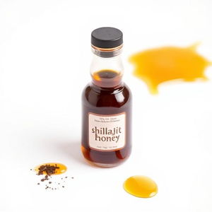 Mezcla de miel de Shilajit Premium Shilajit puro y miel natural para mejorar la vitalidad de la resistencia envasada en botella - Product Image 3