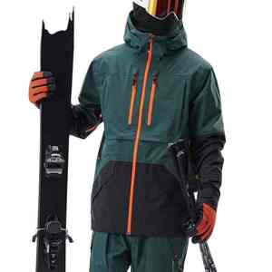 Traje de Esquí de Invierno para Hombre, Diseño de Paneles Personalizados, Traje de Nieve de una Pieza, Pantalones de Snowboard, Chaqueta de Esquí Aislada, Ropa de Esquí Impermeable - Product Image 2