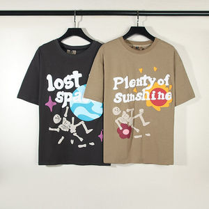 Camiseta Negra Extra Grande para Hombre, Manga Corta, Cuello Redondo, Informal, de Punto, Color Sólido, Diseño Liso - Product Image 6