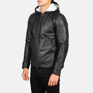 Chaquetas de Cuero Vintage de Alta Calidad con Logotipo Personalizado OEM para Hombre, Ropa de Hombre, Chaquetas para Uso en Exteriores - Product Image 2