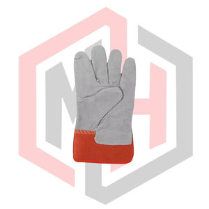 Gants de travail robustes, couleur unie, haute qualité, best-seller, antidérapants, en cuir, anti-coupure, respirants, personnalisables, sécurité - Product Image 2