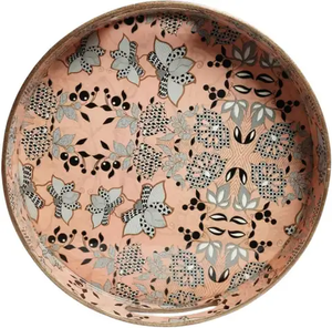 FAIZA CRAFT FC-1536 Plateau en résine Meena avec séparateurs, étanche, peint à la main, modèle personnalisé, forme sur mesure, présentation alimentaire organisée, service facile - Product Image 5