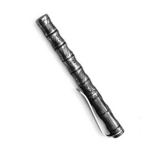 Bolígrafo de Acero de Damasco al por Mayor, Tinta Azul y Roja, Hecho a Mano, Punta de 0.3 mm, 6 Pulgadas, para Uso en Oficina y Escuela, Bolígrafo de Acero de Damasco con Tinta Azul - Product Image 1