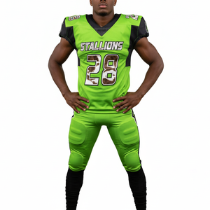 Ensemble d'uniformes de football américain pour hommes de haute qualité, vêtements de sport confortables, prix raisonnable, uniforme de football américain pour hommes - Product Image 1