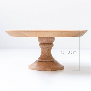 Base para Pastel de Madera con Acabado Natural que Resalta la Hermosa Veta de la Madera para Decoración de Mesa Rústica - Product Image 3