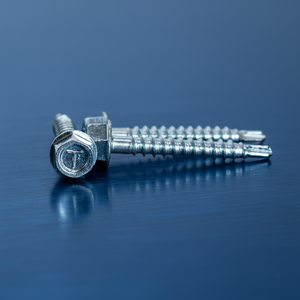 PDC Brand Hex Washer Head External Hex Drive Self Drilling <b>Screw</b> / <b>Galvanized</b> Zinc Plated Self Tapping <b>Screw</b> Carbon Steel Class - Product Image 1