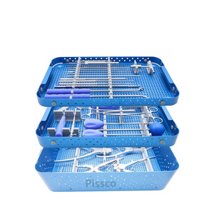 PISSCO Veterinary Spine Surgery <b>Instrument</b> Set Veterinary Orthopedic Surgery Tools Small Animal Spine Surgery <b>Instruments</b> - Product Image 1