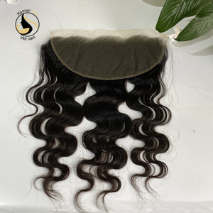 Venta al por mayor de alta calidad cutícula alineada cruda vietnamita humano 13x4/13x6 doble dibujado HD encaje Frontal virgen ondas rizos peluca proveedor - Product Image 3