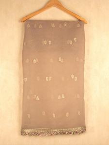 Fait à la main 2021 vente chaude femmes Salwar Kameez style indien pakistanais brodé Organza en viscose soie rayonne - Product Image 5