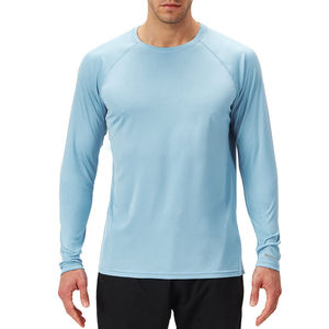 Camiseta Deportiva Personalizada con Logotipo, de Secado Rápido, Compresión, Manga Larga, para Gimnasio, para Hombre, con Bordado a Elección - Product Image 5