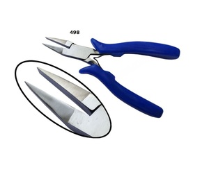 Pince à bec plat de haute qualité 5 pouces, outil innovant pour la création de bijoux, destiné aux artisans et aux amateurs, et produit de qualité supérieure à prix de gros. - Product Image 1